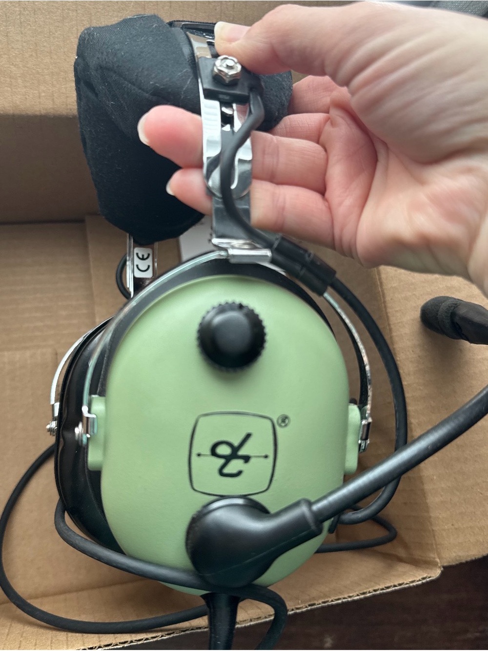 David Clark aviator headset